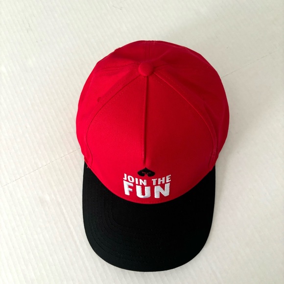 Premier Cruises "Join The Fun" Red Hat‎ Cap Adjustable Snapback NEW - Picture 9 of 9